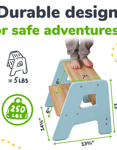 Load image into Gallery viewer, 2-Step Stool for Kids
