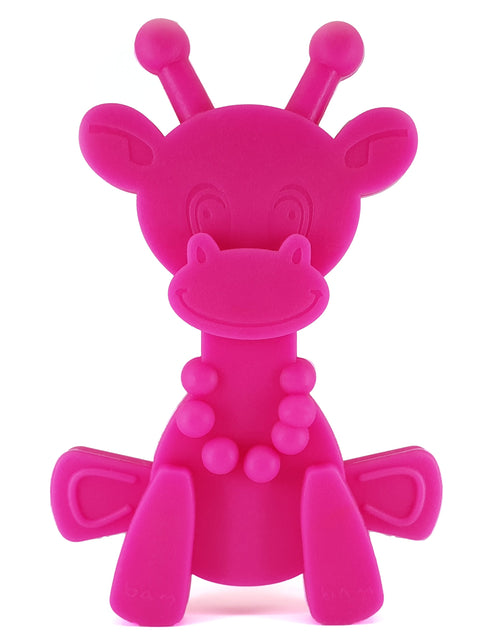 Load image into Gallery viewer, Little bamBAM Baby Teething Toy - Magenta

