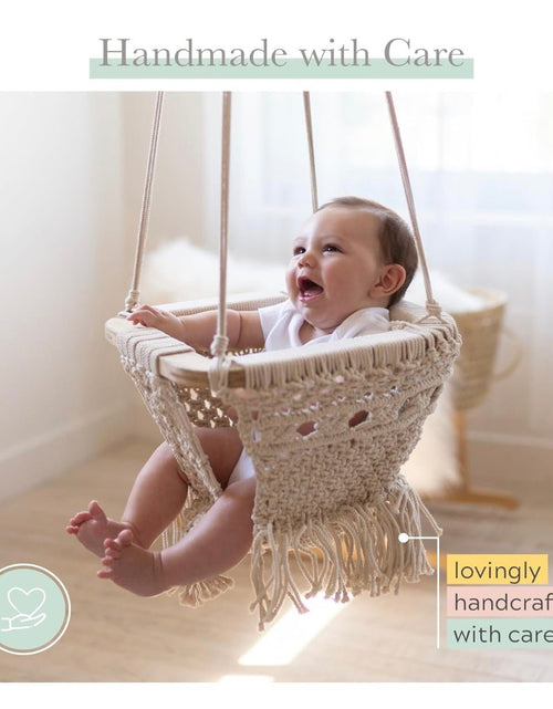 Load image into Gallery viewer, Macrame Swing
