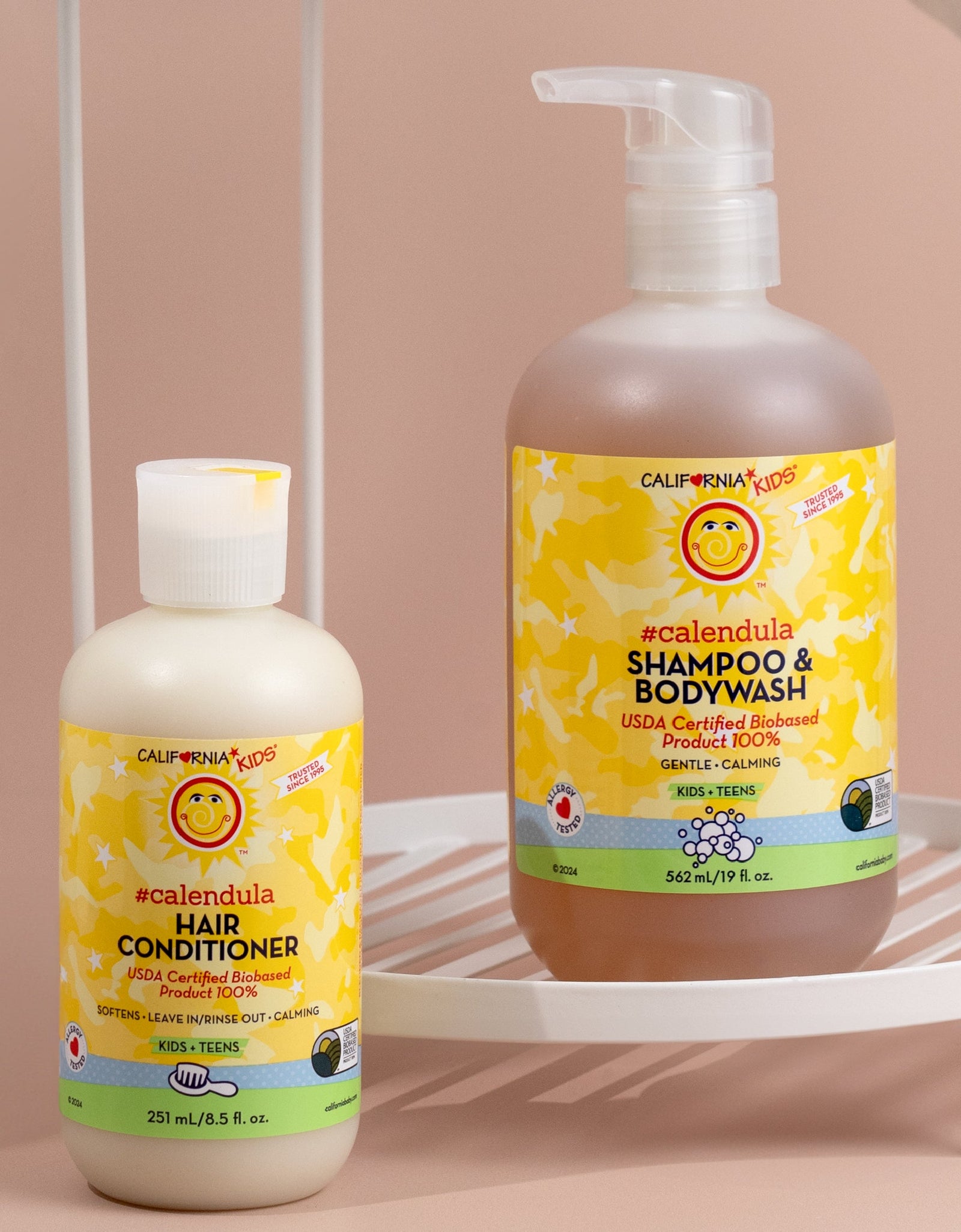 Kids #Calendula™ Shampoo + Conditioner Bundle