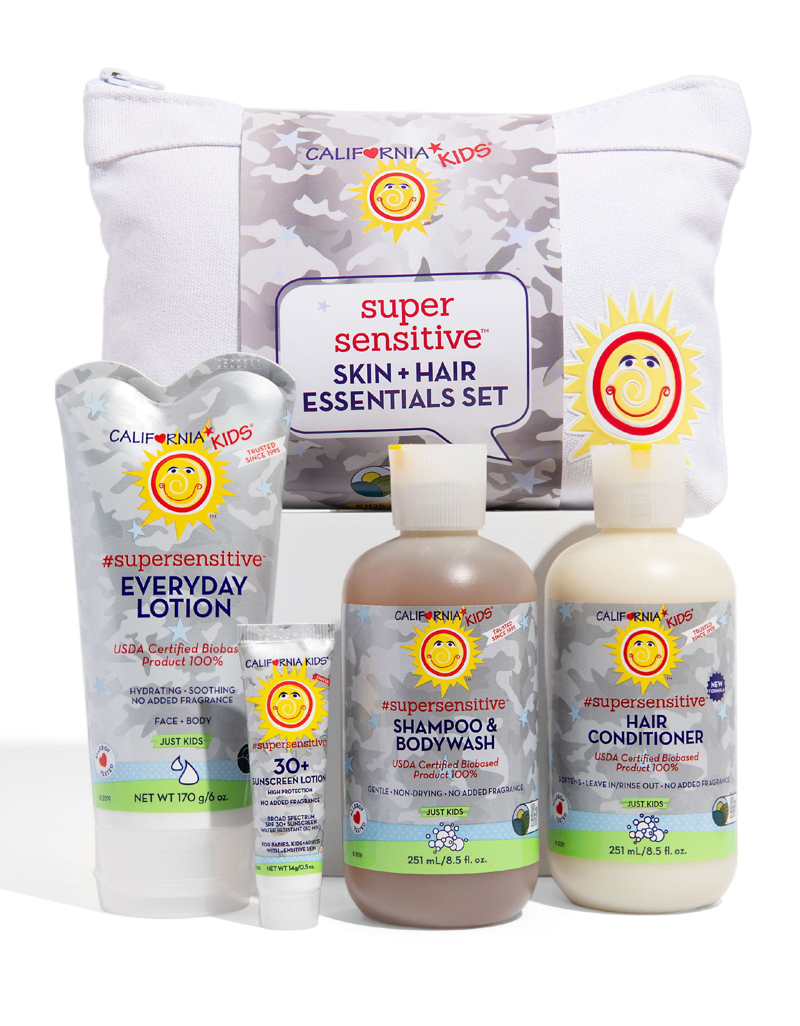 California Kids® #supersensitive™ Essentials Set