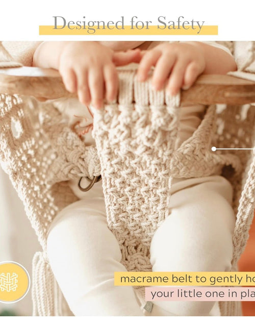 Load image into Gallery viewer, Macrame Swing
