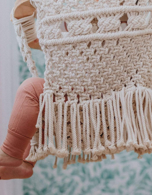 Load image into Gallery viewer, Macrame Swing
