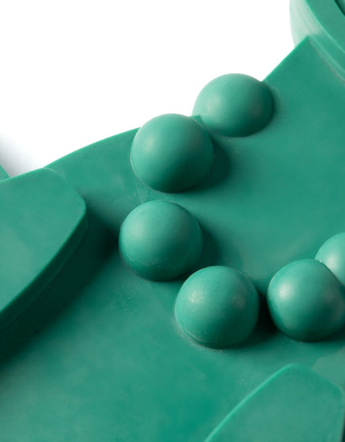 Load image into Gallery viewer, The Little Bamber - Green - Natural Rubber &amp; Baltic Amber Teething Toy
